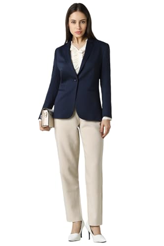 Van Heusen Women's Blazer (VWKZFRGFA53330_Navy