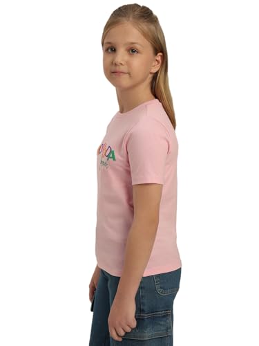 VERO MODA Girl Regular Fit Pink Tshirt