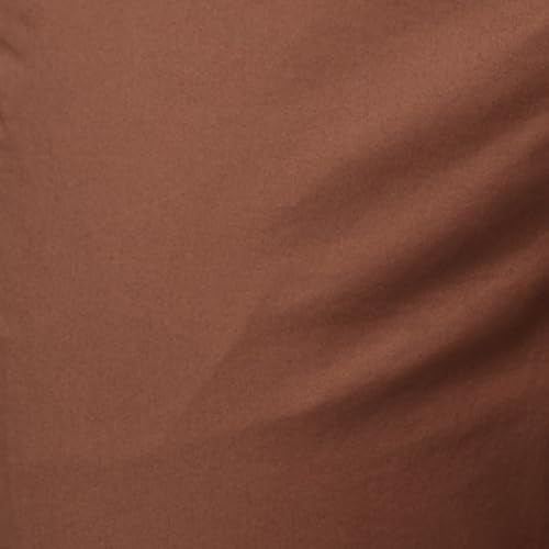 Raymond Men's Contemporary Fit Cotton Blend Solid Pattern Flat Front Casual Trouser (Size: 40)-RCTL00519-O5