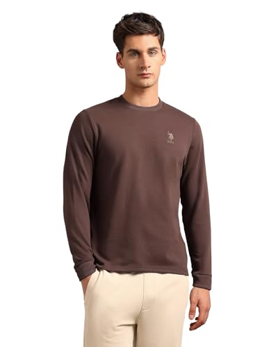 U.S. Polo Assn. Men's OEE14 Comfort Fit Solid Lounge T-Shirt