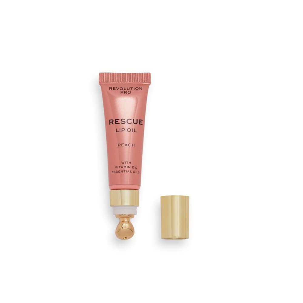 Revolution Pro Plump Lip Oil Peach (Glossy)