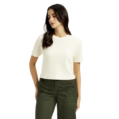 Levi's Women's Solid Classic Fit Blouse (000C2-0002
