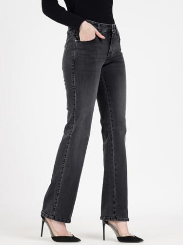 GUESS Grey Solid Regular Fit Jeans