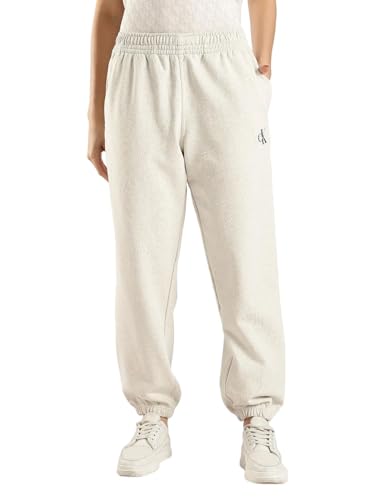 Regular Fit Heathered Mid Rise Jogger