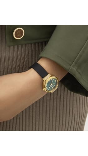 Guess Round 28mm Green Dial Analog Women Watch - GW0912L4