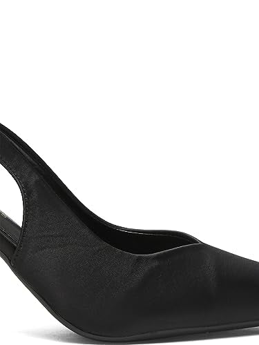 Flat n Heels Womens Black Pumps FnH 99897-BK