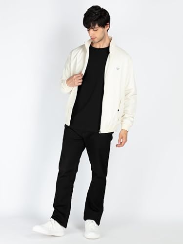 Status Quo Mens Solid High Neck Jacket
