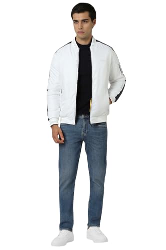 Van Heusen Men's A-Line Coat (VFJKARGFM28087_White