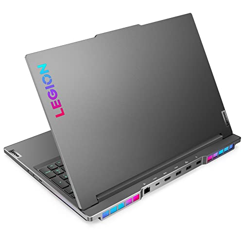 Lenovo Legion 7 Intel Core i9-12900HX 16" (40.64cm) QHD IPS 165Hz 500Nits Gaming Laptop (32GB/1TB SSD/Win 11/Office 2021/NVIDIA RTX 3080Ti 16GB/Alexa/3 Month Game Pass/Storm Grey/2.53Kg), 82TD009KIN