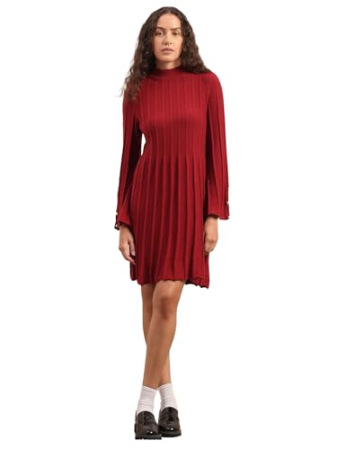 VERO MODA Women's Mini Dress Merlot