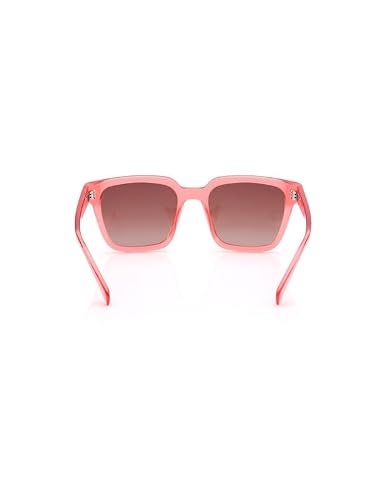 Fastrack Brown Square Plastic 100% UV Protected Sunglasses for Men and Women(P494BR2PV)