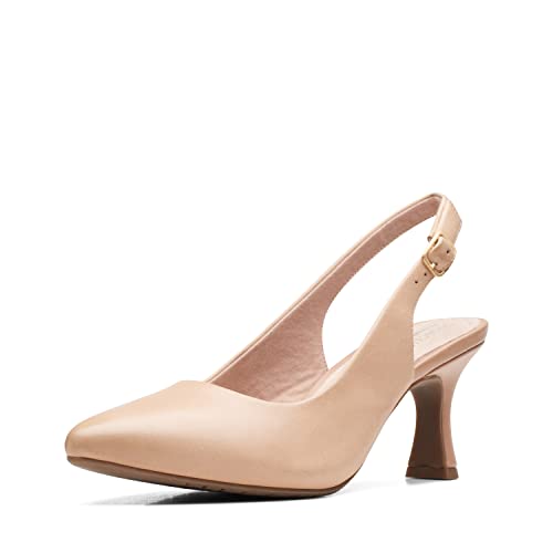 Clarks Womens Kataleyna Step, Warm Beige Leather, 11