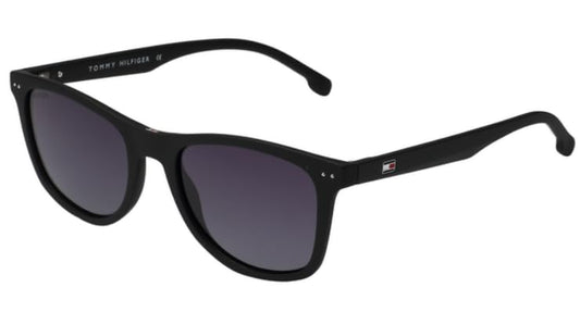 Tommy Hilfiger men's Matte Black Polarized Sunglasses TH1558 C4