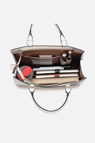 Allen Solly Womens leaf-print white HANDBAG