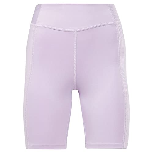 Reebok Womens Yoga Hr Rib Short Purple