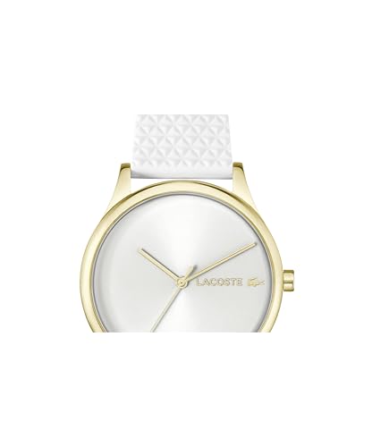 Lacoste Crocodelle Qtz Basic White Round Dial Women's Watch- 2001490