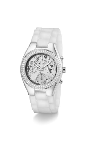 GUESS Analogue Clear Dial Women's Watch-GW0773L1