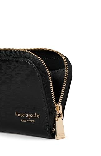 Kate Spade New York Devin Saffiano Leather Zip Card Case, Black