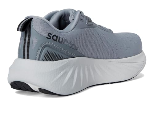 Saucony Men Triumph 22, Flint/Black, 8.5