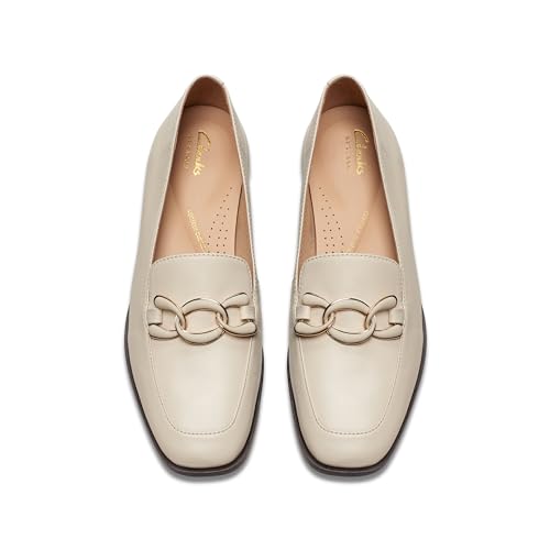 Clarks Sarafyna Rae Ivory Leather