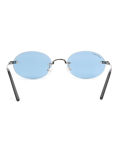 Fastrack Sunglasses |OVAL Silver |UV protected | Large