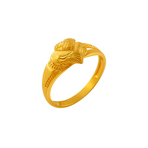 P.C. Chandra Jewellers 22KT Yellow Gold Ring for Women