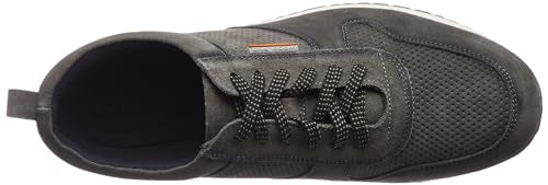 Woodland Men's Grey Leather Casual Shoes-9 UK (43EU) (GJ 4136021)