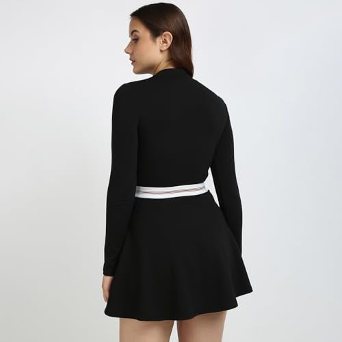 Tommy Hilfiger Womens Black Color Dress (2X)