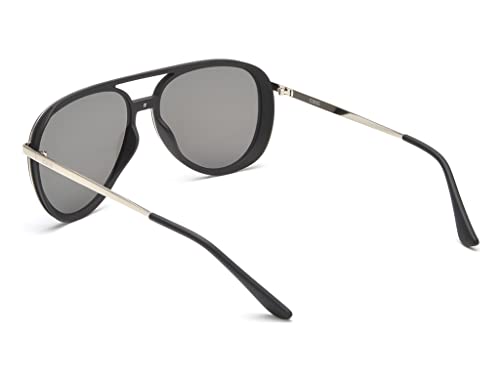 IDEE Uv Protected Sunglasses For Men | Size- Large | Shape- Aviator | Model- Ids2634C3Sg, Black