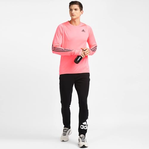 Adidas Men Run ICON LS Polyester Running T-Shirts ACIRED (L) | 4065432267861
