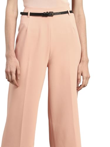 VERO MODA Womens Straight Fit Pants Dusty Pink