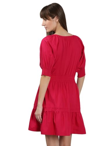 VERO MODA Women A-Line Pink Dress