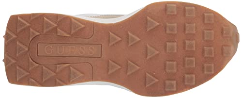 Guess Women's Calebb3 Trainers, White Brown 145, 7 UK