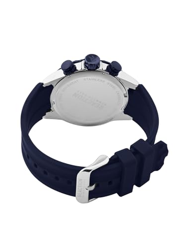 Kenneth Cole Reaction Chronograph Silver Dial Watch for Men - KRWGO0070903