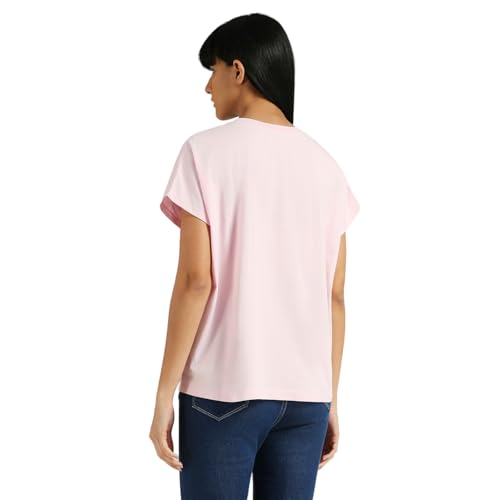 Pepe Jeans Women's Oversized Fit T-Shirt (PL505934_Pink