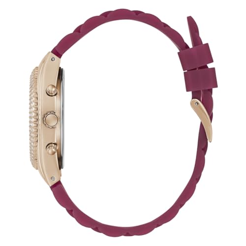 GUESS Jelly Purple Round Dial Analog Women's Watch - GW0773L3
