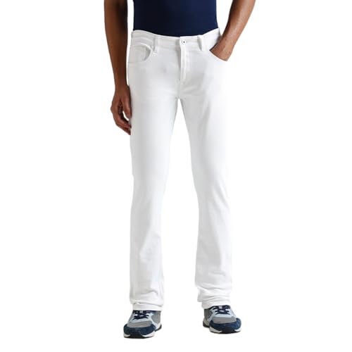 Pepe Jeans Men's Straight Jeans (PM208131P573_White