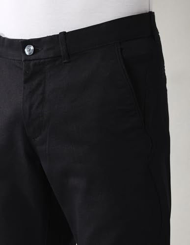 Arrow Sport Men's Slim Fit Autoflex Trousers Black