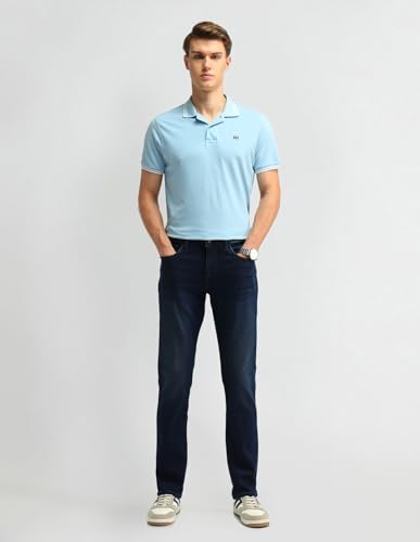 Arrow Sports Men's Slim Jeans (ASAIJN2776_Indigo