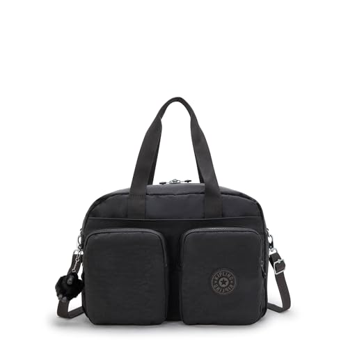 Kipling Women's Defea XL Tote Bag, Black Noir, 17.25''L x 12.5''H x 8.25''D, Kipling Women's Defea Xl Tote Bag