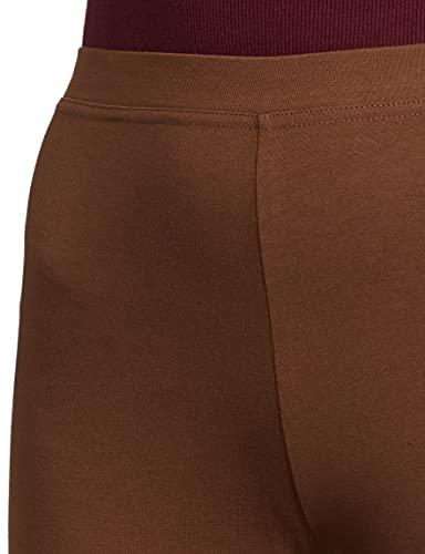 Max Women's Regular Fit Brown Leggings 2XL