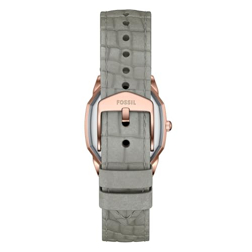 Fossil Harlow Grey Quartz Leather Watch ES5435