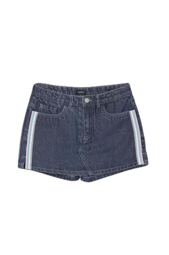 Allen Solly Girls Navy Solid Contemporary Fit Shorts