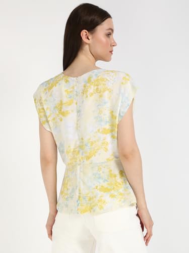 Calvin Klein Jeans Women's 0 Regular Fit T-Shirt (44B907G440_Blue