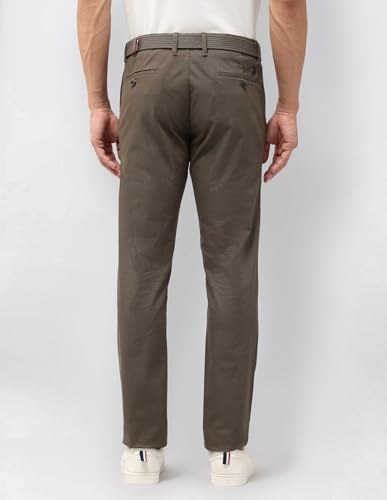 U.S.Polo ASSN. Men's Slim Casual Pants (USTRO161D_Brown