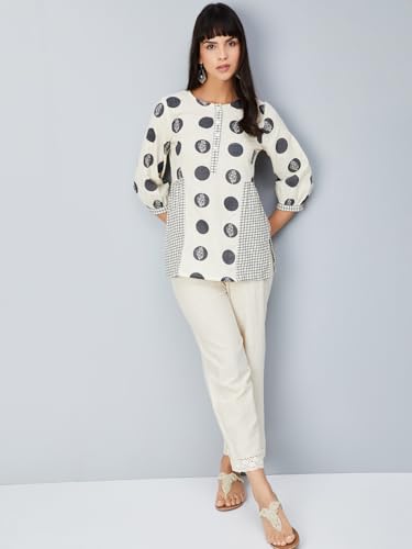 Max Women's Cotton Blend Regular Kurta (SFSKSU25MA_Grey