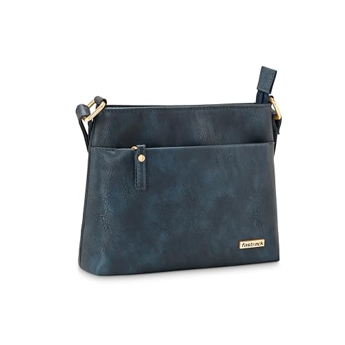 Fastrack Solid Sling Bag for Women, Girls and Ladies | Slings for Casual Carry | Ladies Purse Handbag
