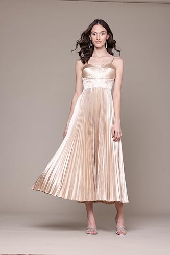 Label RITU KUMAR Metallic Nellie Long Dress
