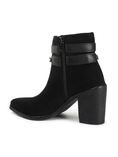Elle Women Boot,Black,UK-5