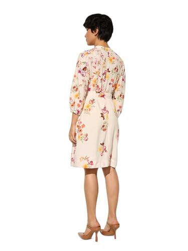 ONLY Women's Fit and Flare White Dress